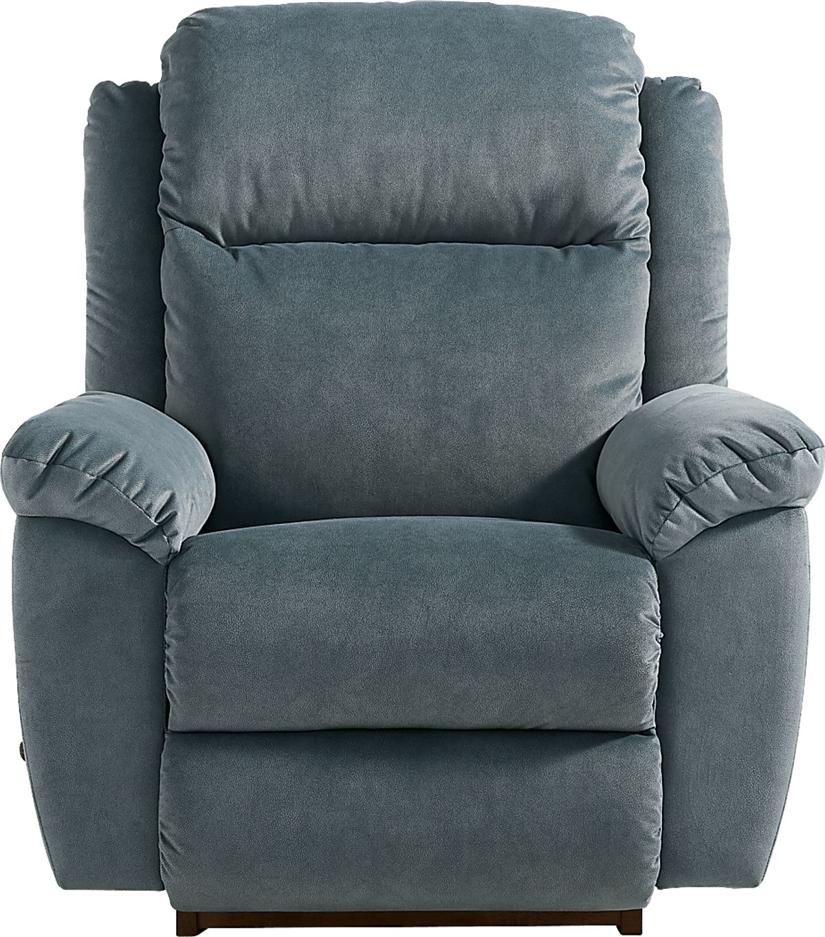 La-Z-Boy Joel I Ocean Blue Knitted Rocker Recliner | Rooms to Go
