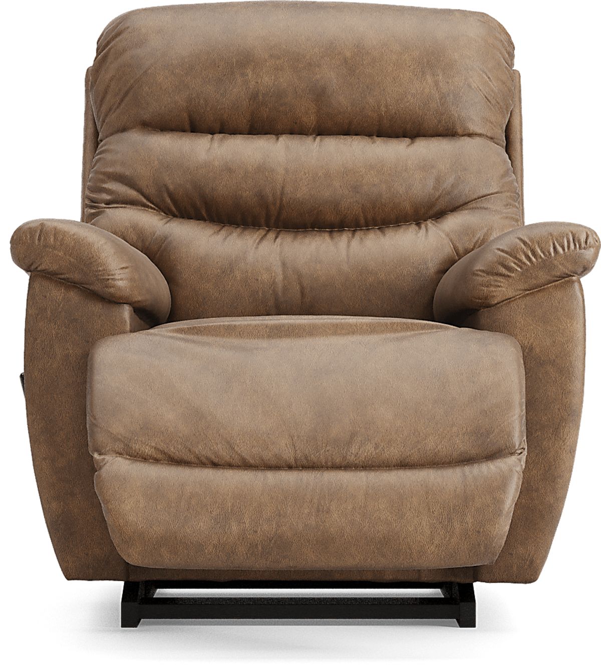 La Z Boy Joshua Chestnut Brown Polyester Fabric Rocker Recliner Rooms to Go