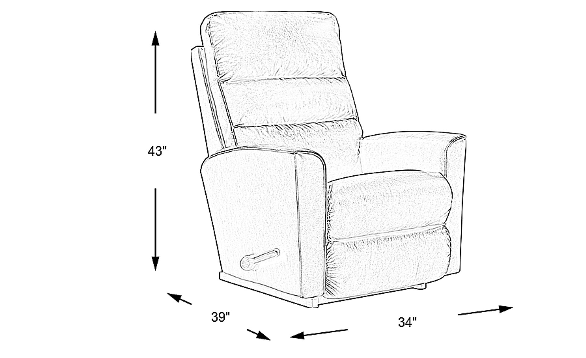 Dimension Image. Please refer to the Dimension Tab on this page for dimension details.