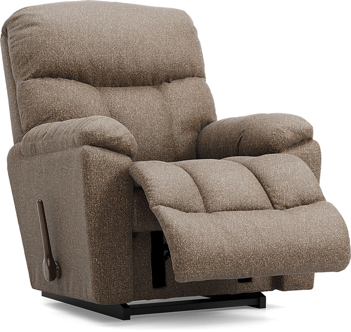 La-Z-Boy Morrison I Brown Polyester Fabric Rocker Recliner | Rooms to Go