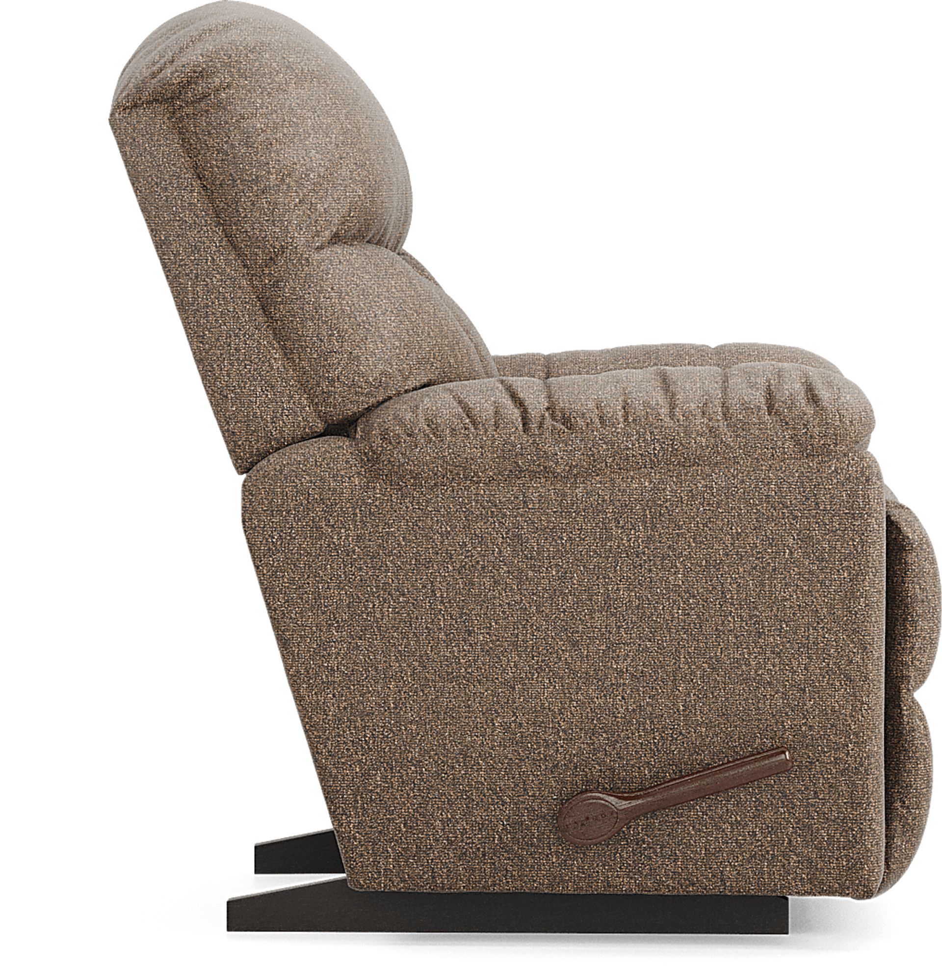 La-Z-Boy Morrison I Brown Polyester Fabric Rocker Recliner | Rooms 