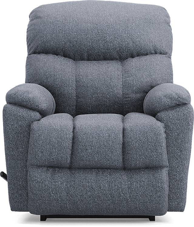 La-Z-Boy Morrison I Slate Blue Rocker Recliner - Thumbnail - Image 3