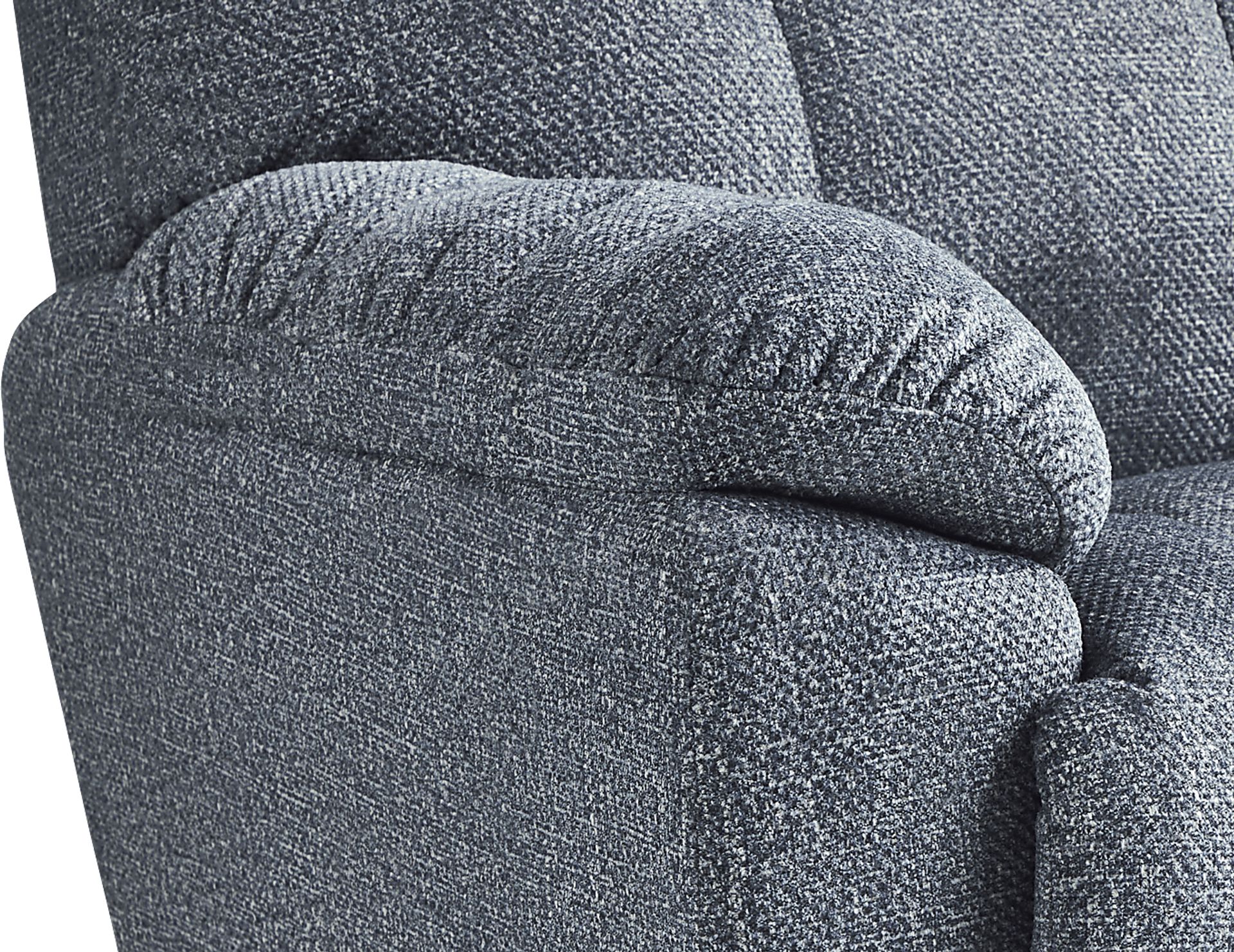 La-Z-Boy Morrison II Slate Blue Wall Recliner - Image 3