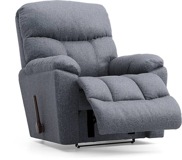 La-Z-Boy Morrison II Slate Blue Wall Recliner - Thumbnail - Image 1