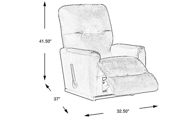 Dimension Image. Please refer to the Dimension Tab on this page for dimension details.
