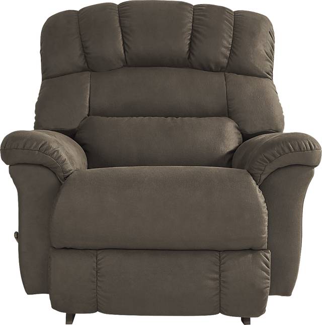 La-Z-Boy Randell Gray Rocker Recliner - Thumbnail - Image 2