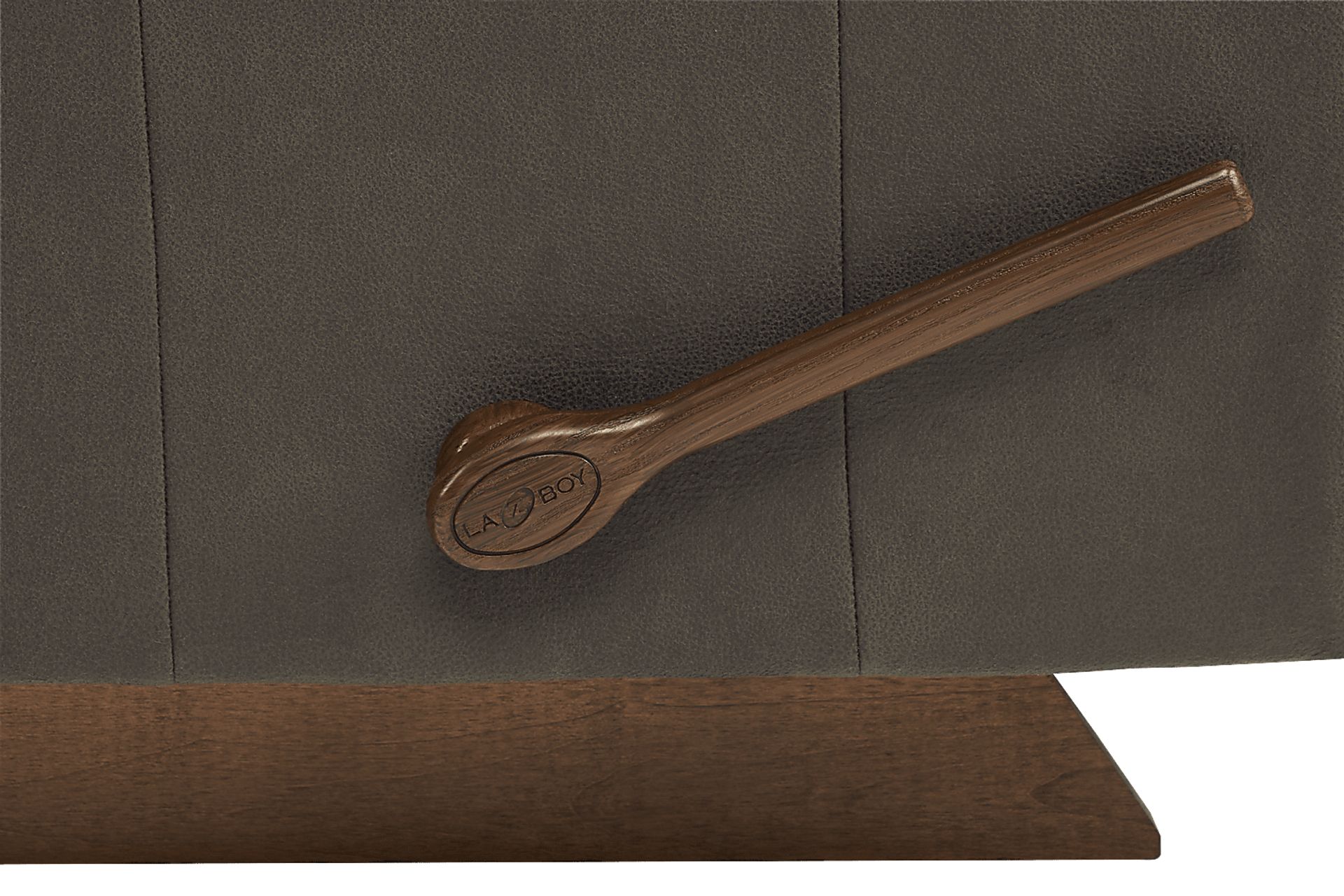 La-Z-Boy Randell Gray Rocker Recliner - Image 6