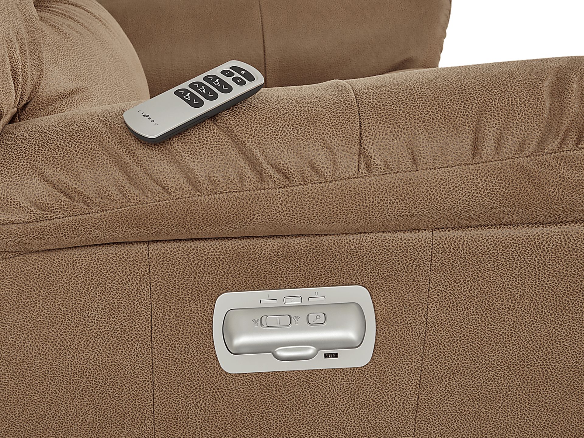 La-Z-Boy Randell III Camel Dual Power Recliner - Image 6