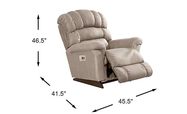La-Z-Boy Randell III Light Taupe Beige Polyester Fabric Dual