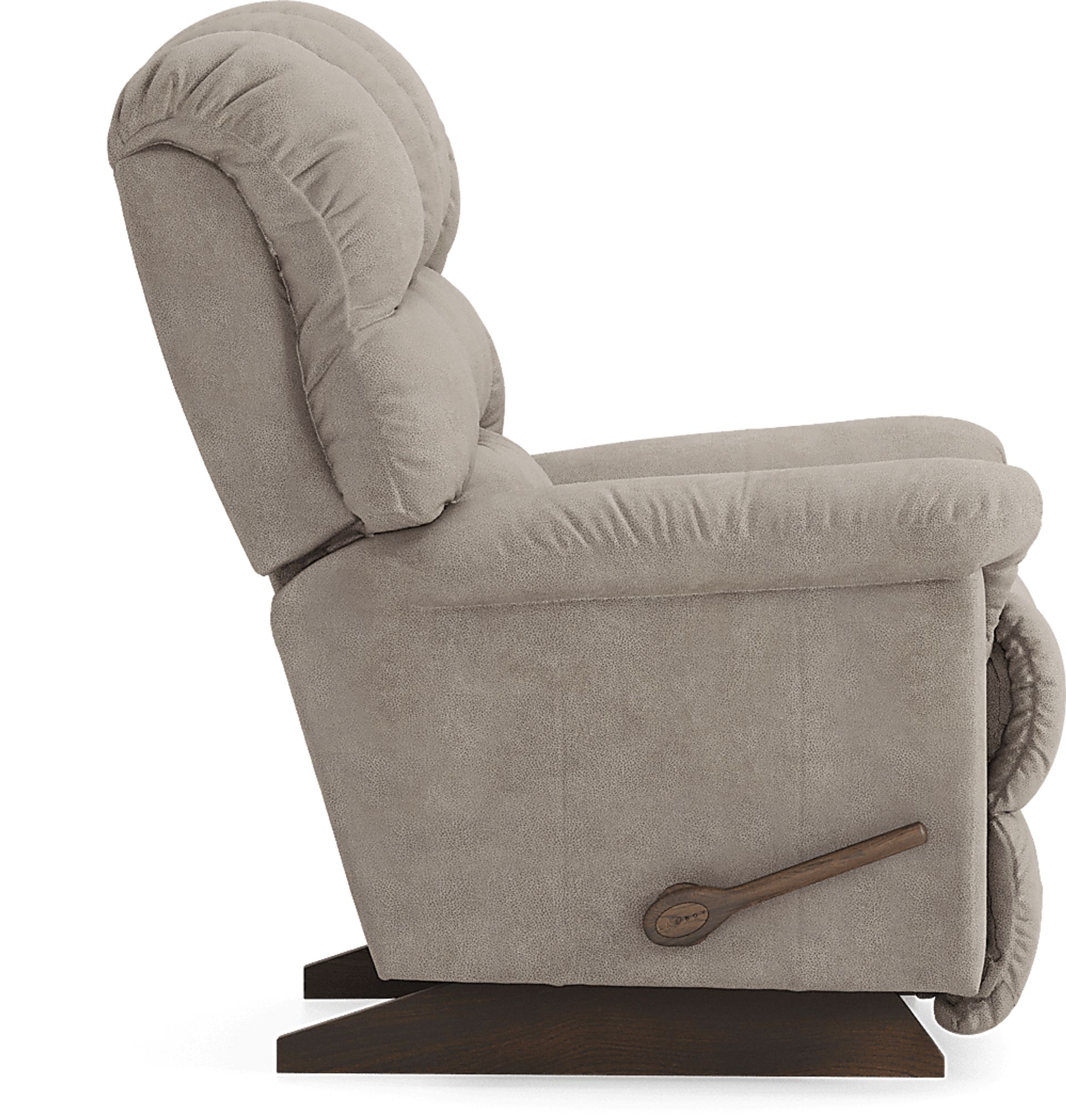 La-Z-Boy Randell Light Taupe Beige Polyester Fabric Rocker La-Z-Boy Randell Light Taupe Beige Polyester Fabric Rocker