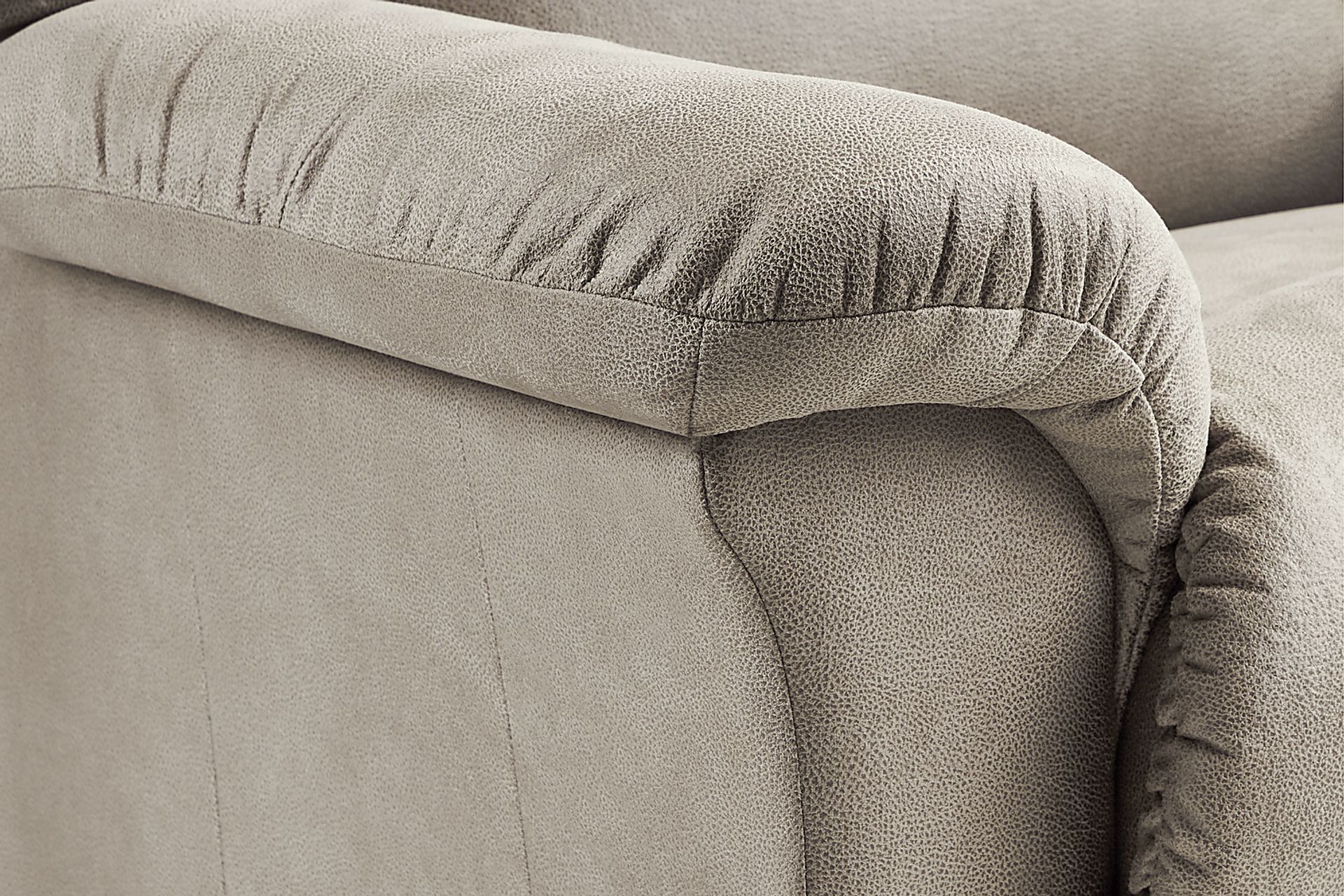 La-Z-Boy Randell Taupe Rocker Recliner - Image 8