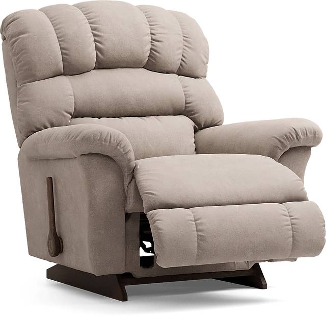 La-Z-Boy Randell Taupe Rocker Recliner - Thumbnail - Image 1