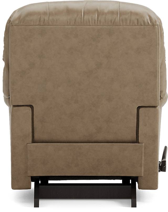 La-Z-Boy Reed Beige Leather Rocker Recliner - Thumbnail - Image 2