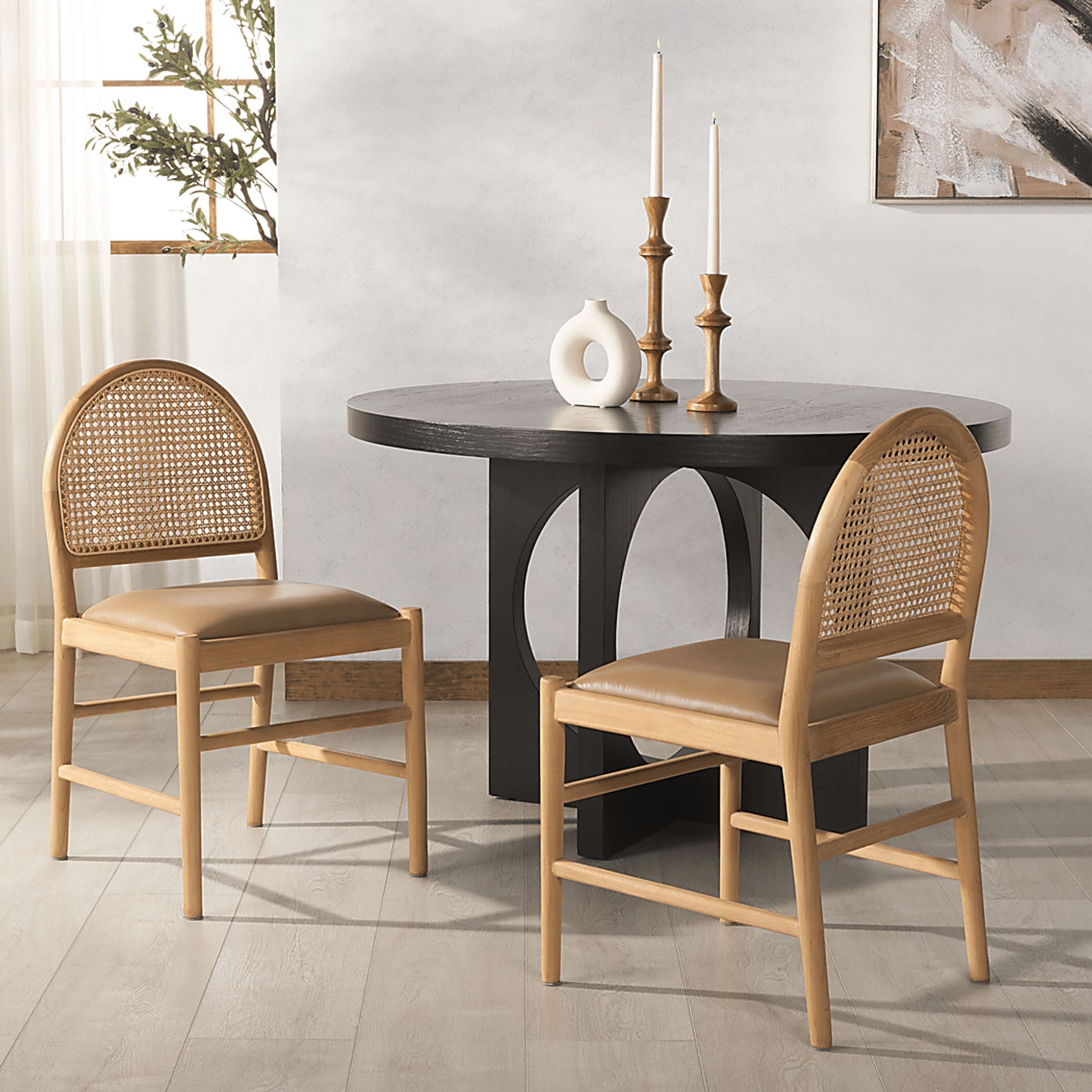 Laacad Brown Side Chairs, Set of 2 - Image 2