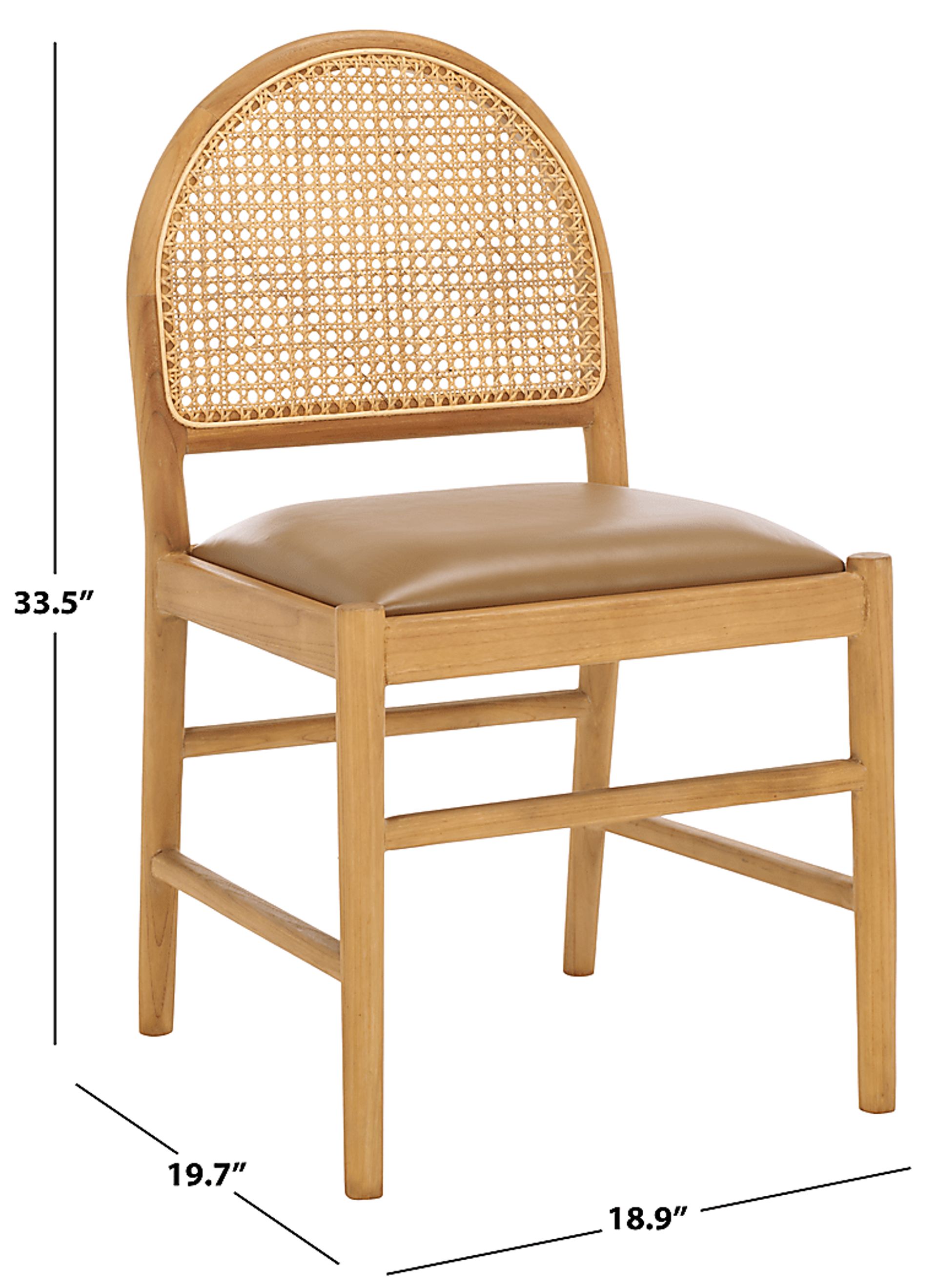 Laacad Brown Side Chairs, Set of 2 - Image 4