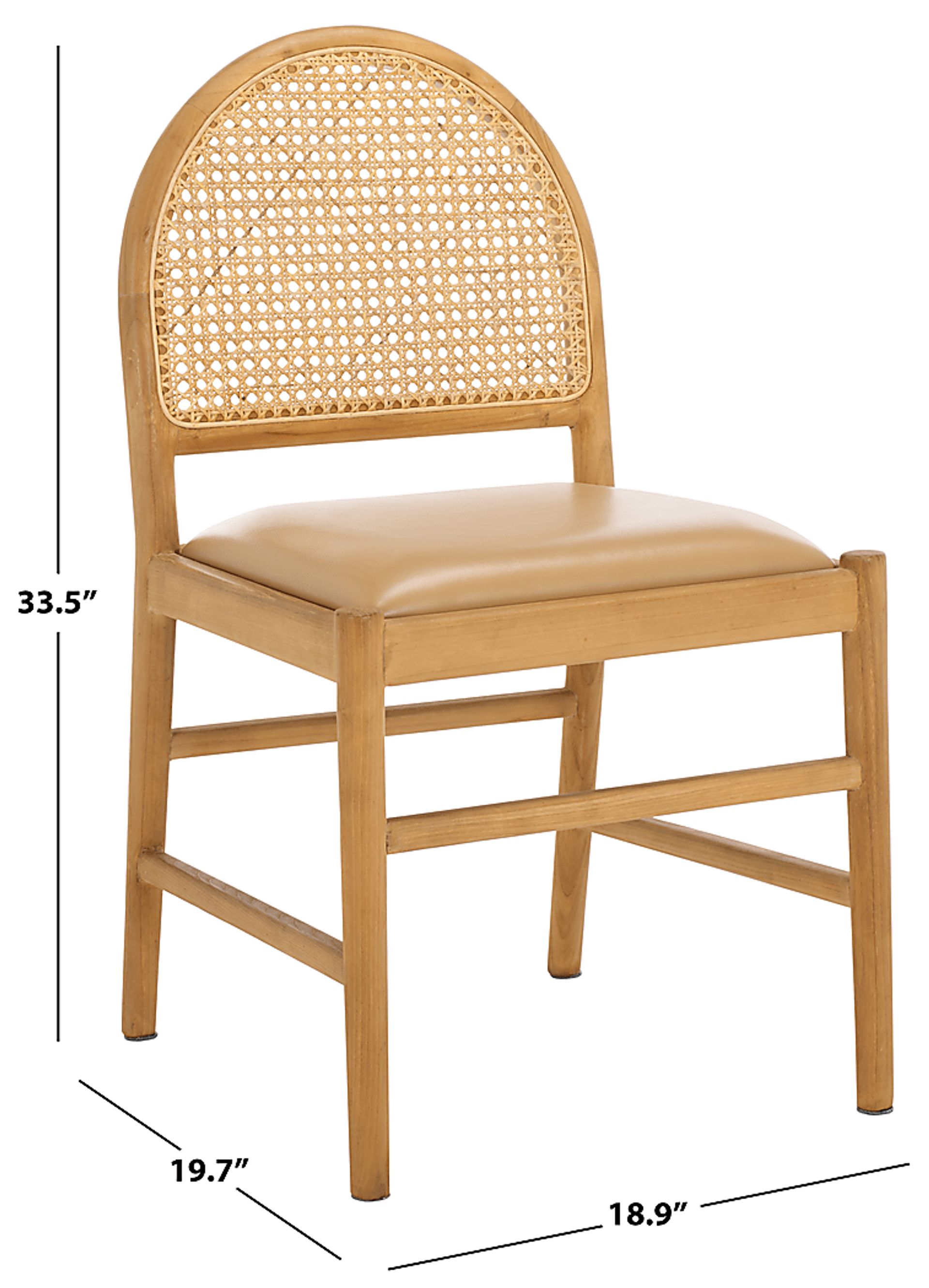 Laacad Tan Side Chairs, Set of 2 - Image 5