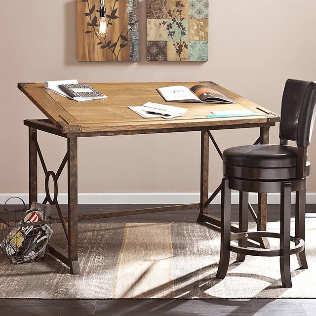 Labonne Brown Desk - Thumbnail - Image 2