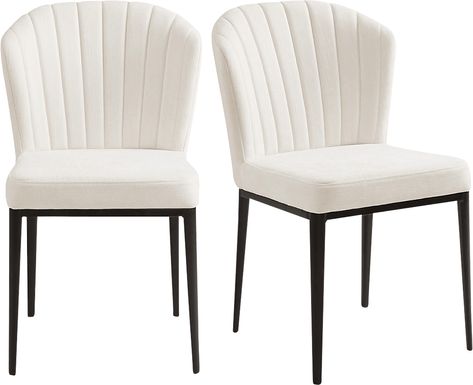 Labonte Ivory Dining Chair, Set of 2