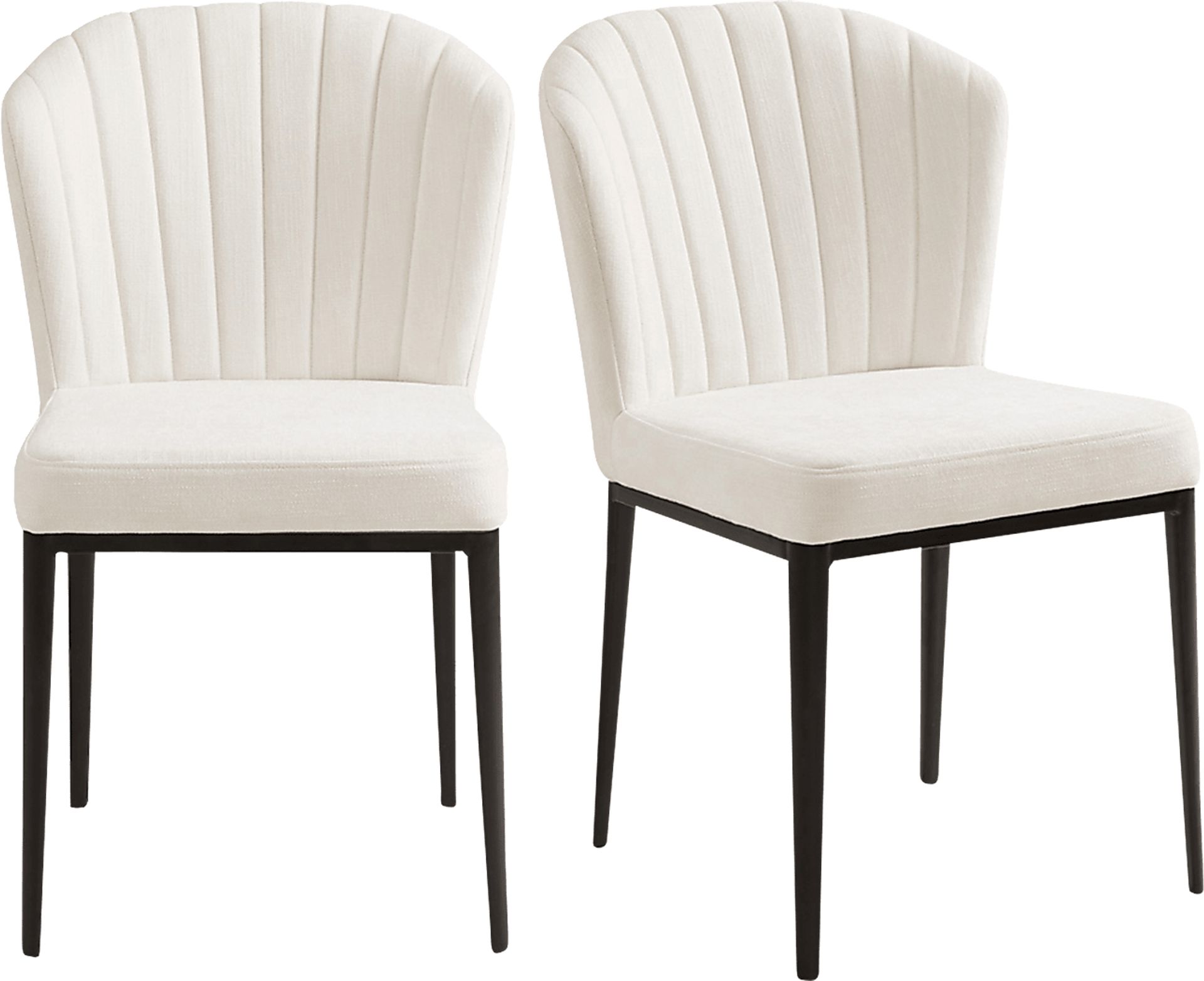 Labonte Ivory Dining Chair, Set of 2 - Image 1