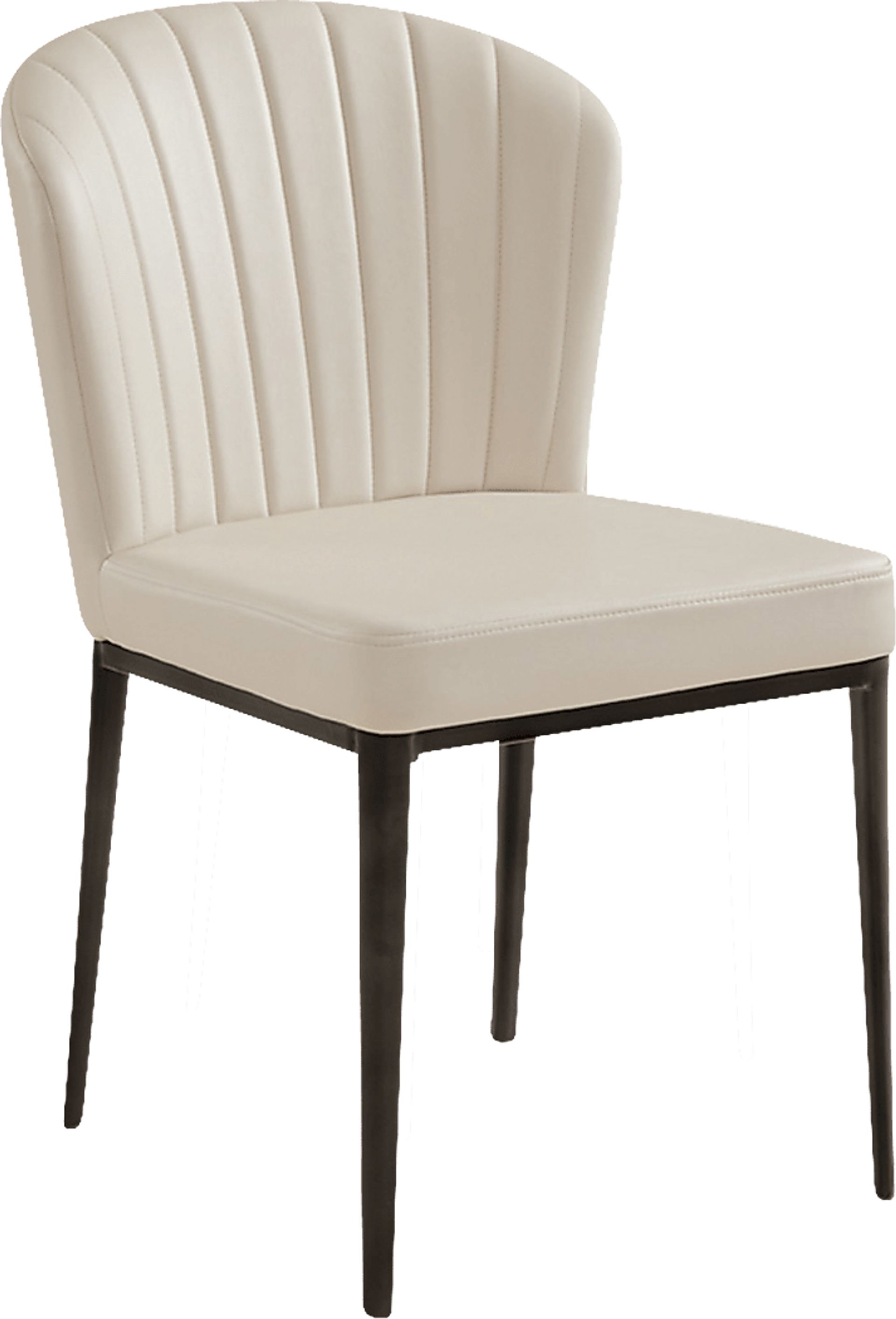 Labonte Taupe Dining Chair, Set of 2 - Image 1