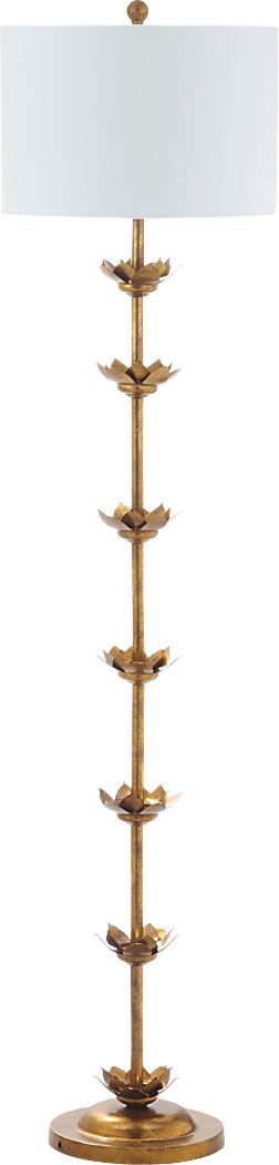 Labrosse Bay Gold Floor Lamp