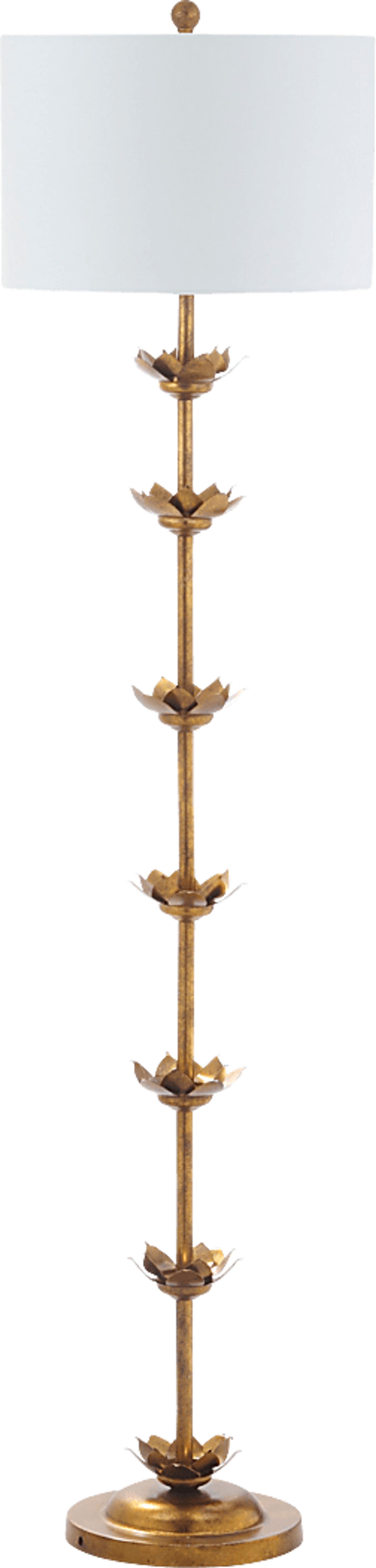 Labrosse Bay Gold Floor Lamp - Image 1