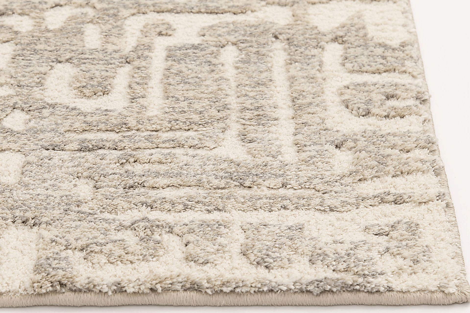 Labyrinth Beige 9'10 x 12'10 Rug - Image 5