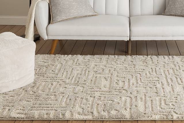 Labyrinth Beige 9'10 x 12'10 Rug - Thumbnail - Image 7
