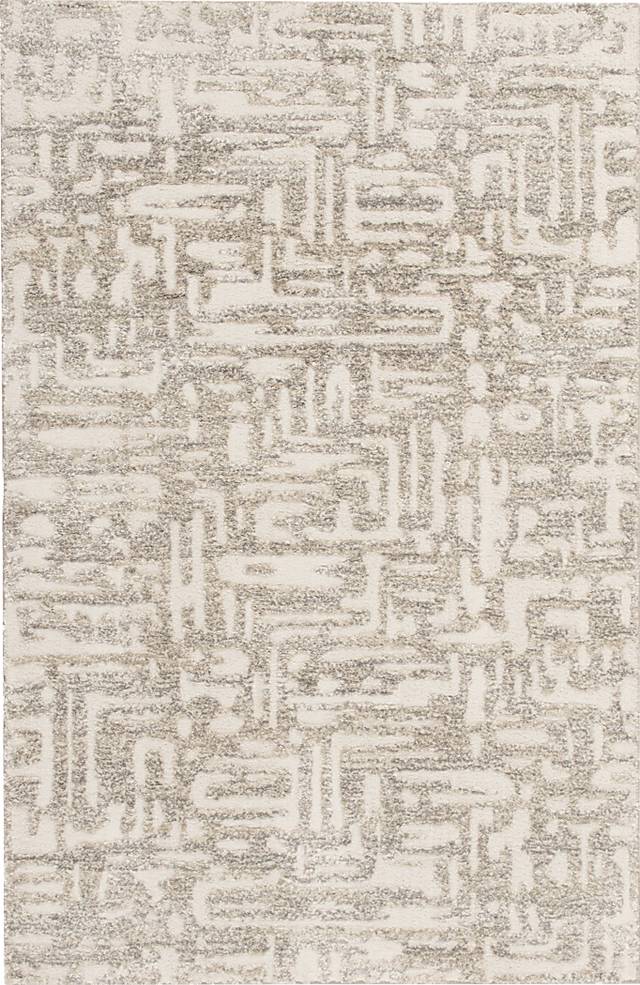 Labyrinth Beige 9'10 x 12'10 Rug - Thumbnail - Image 1