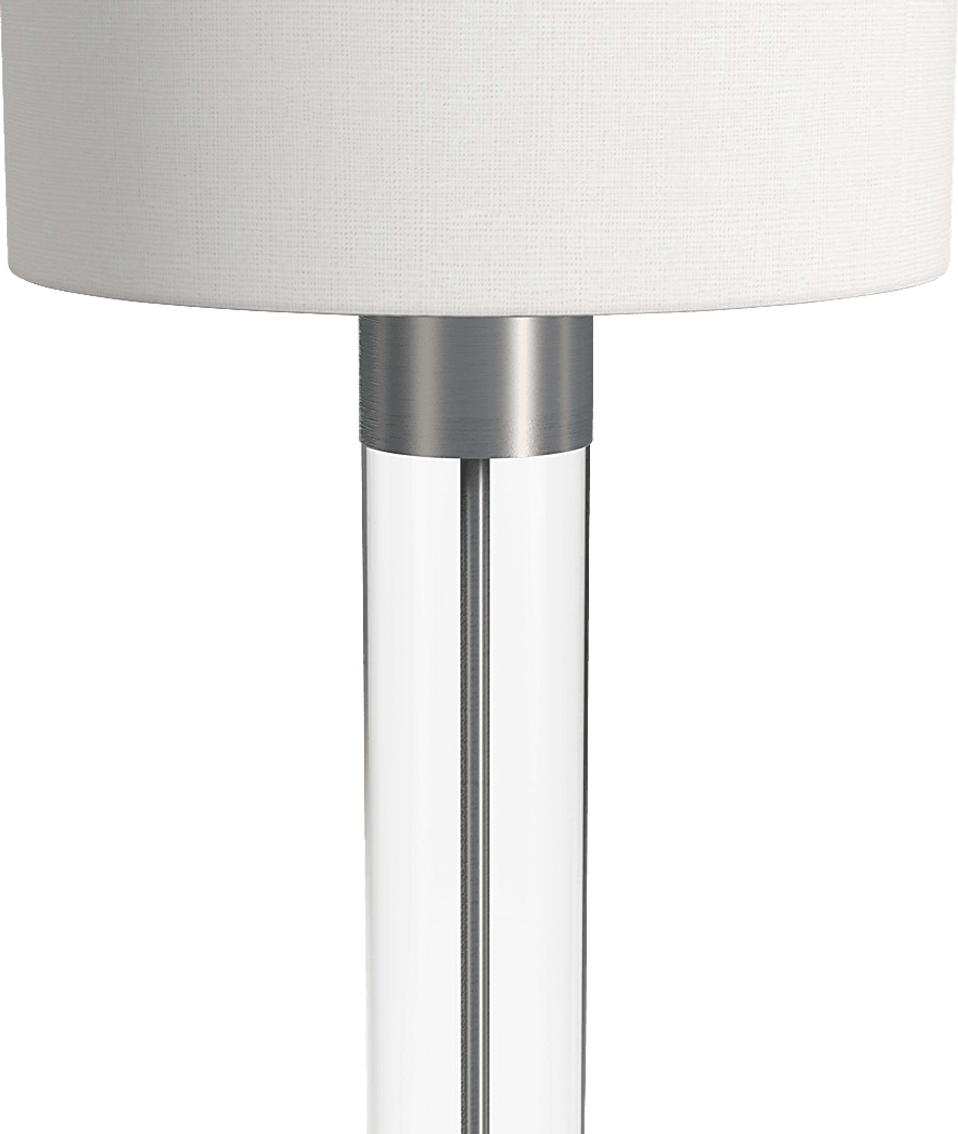 Lacera Edge Nickel Lamp - Image 5