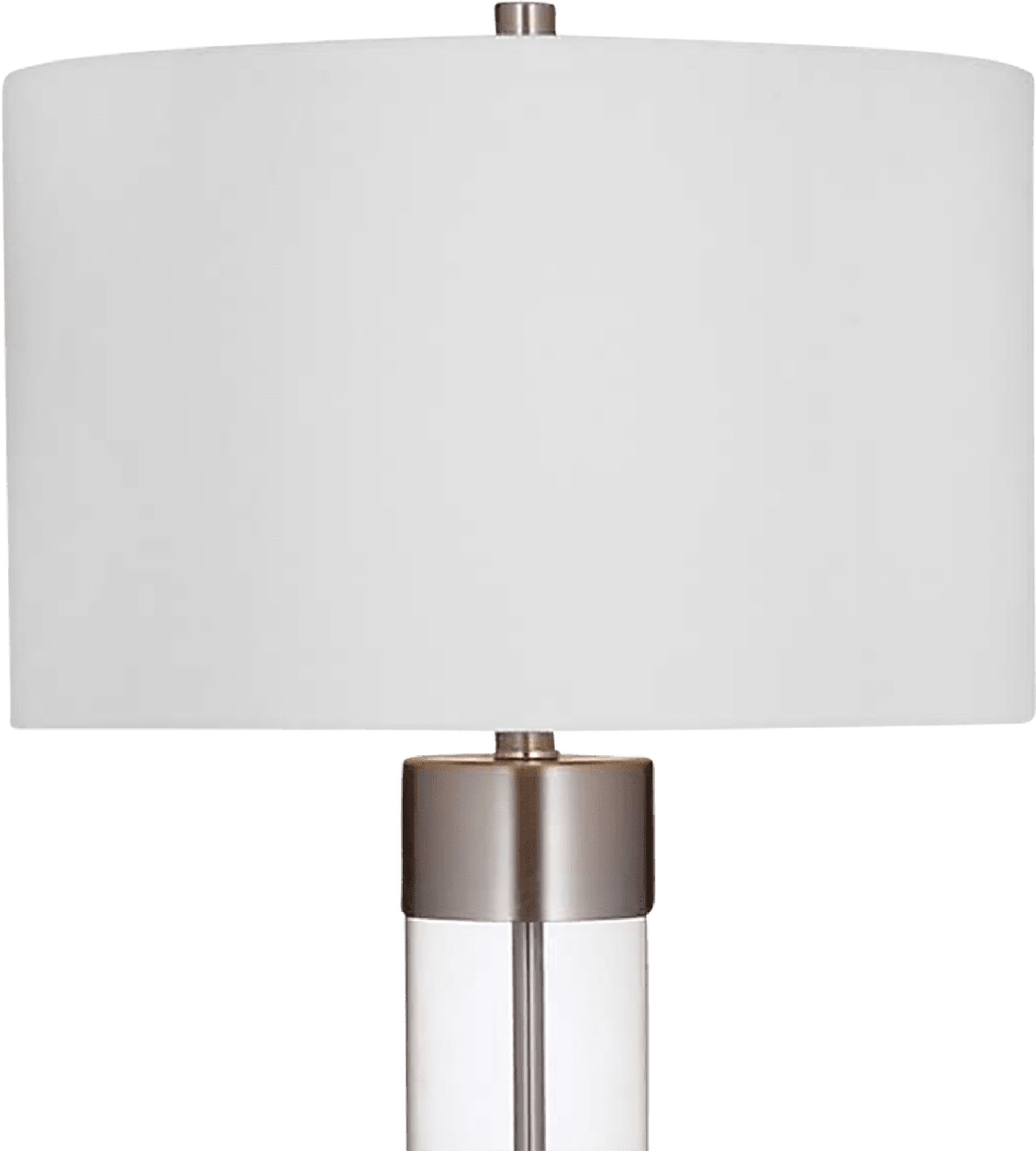 Lacera Edge Nickel Lamp - Image 6