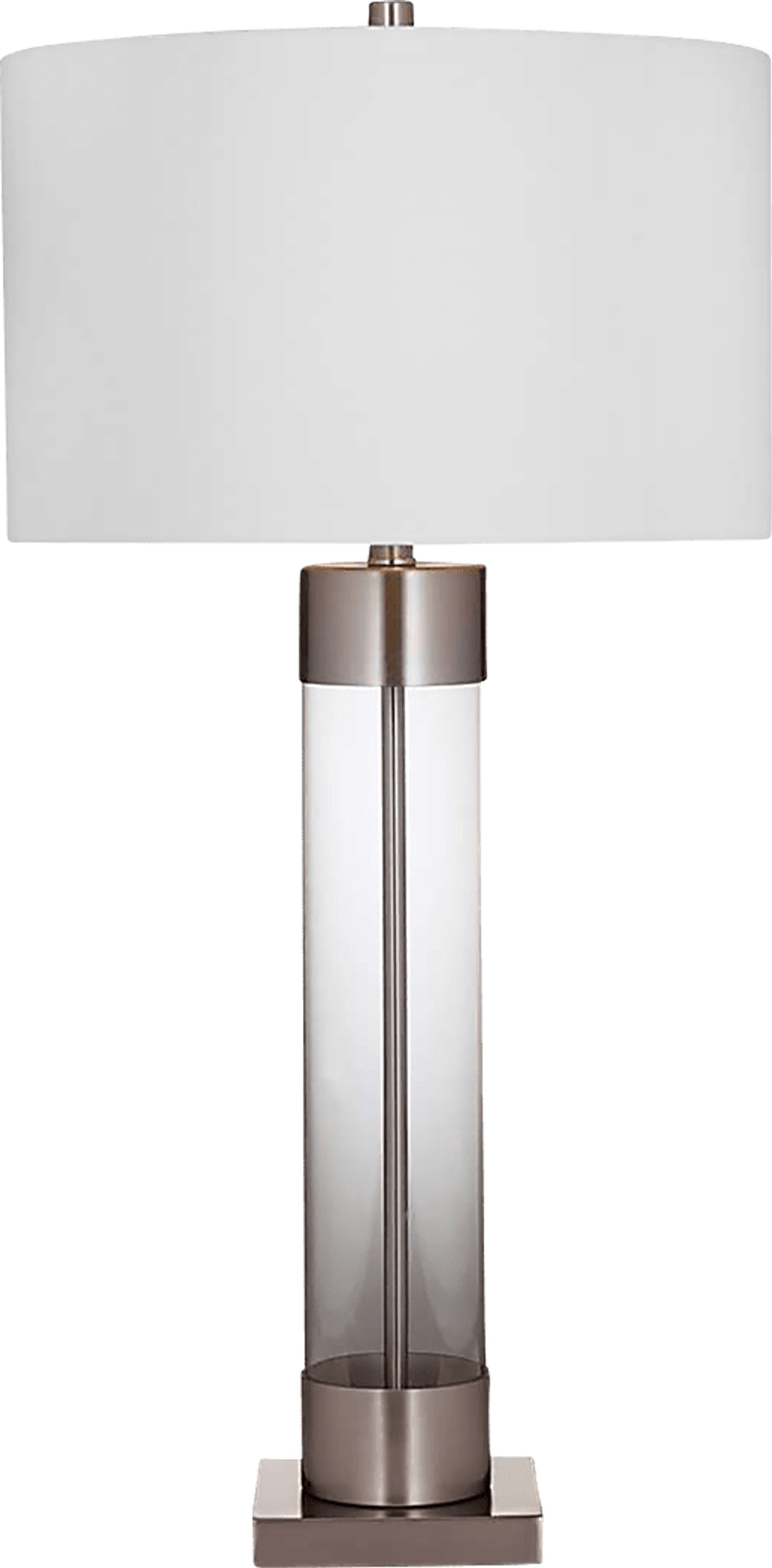 Lacera Edge Nickel Lamp - Image 7