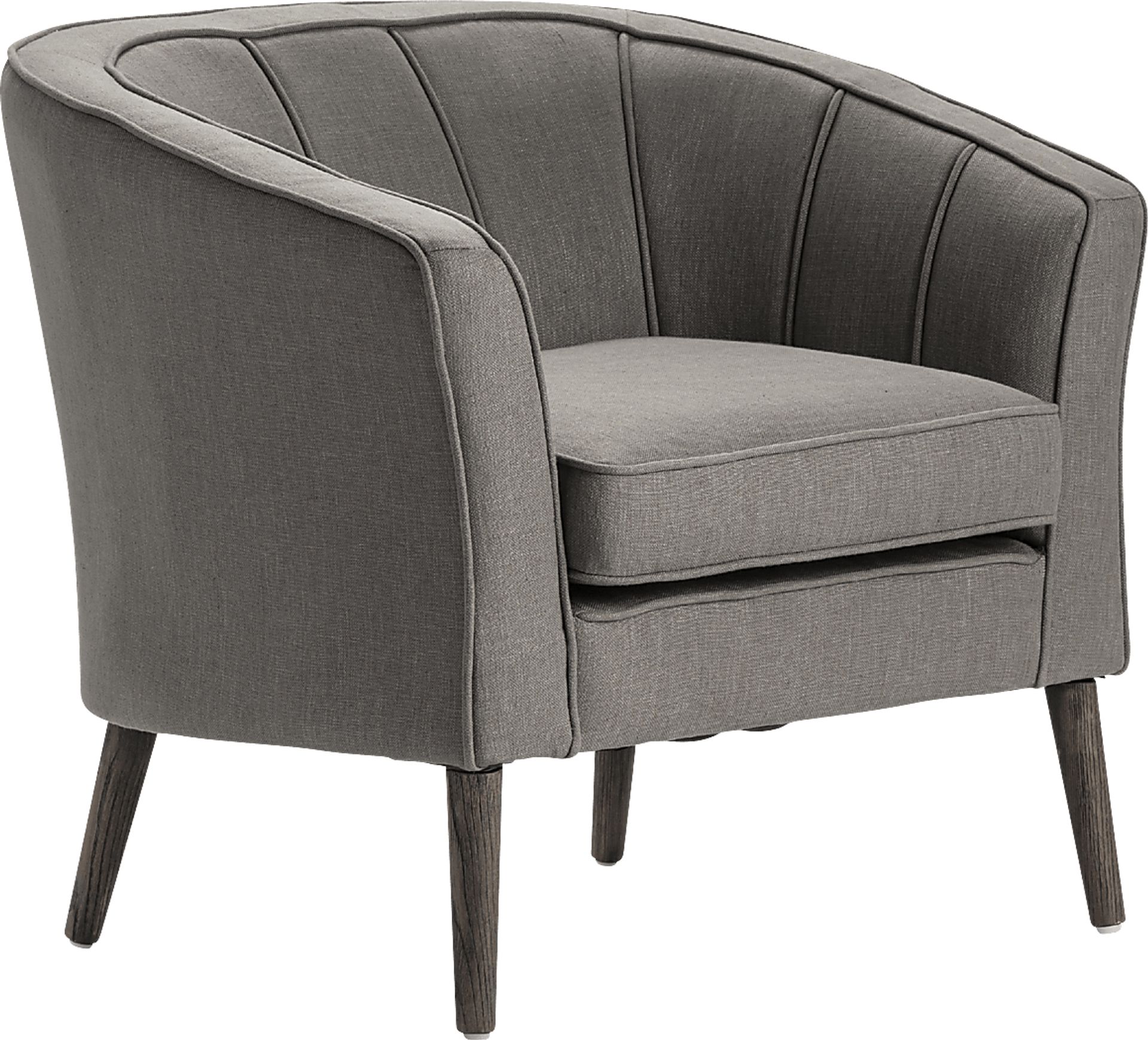 Lacewing Gray Accent Chair - Image 1