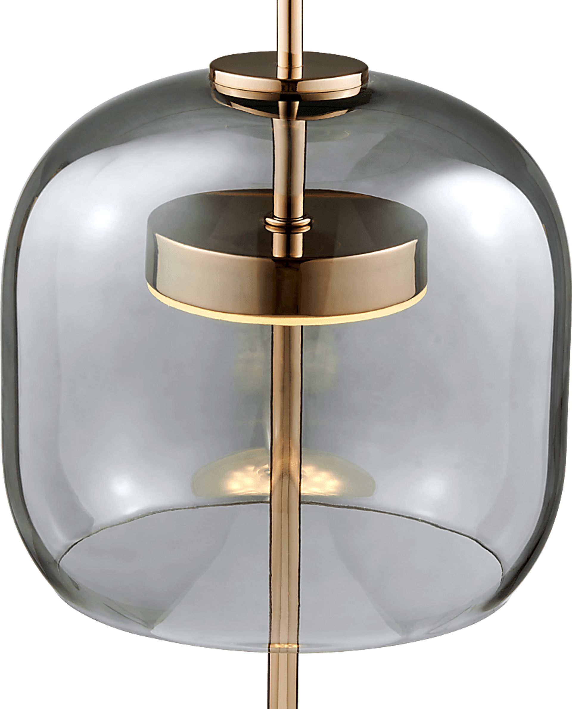 Lacewood Peak Gold Lamp - Image 3