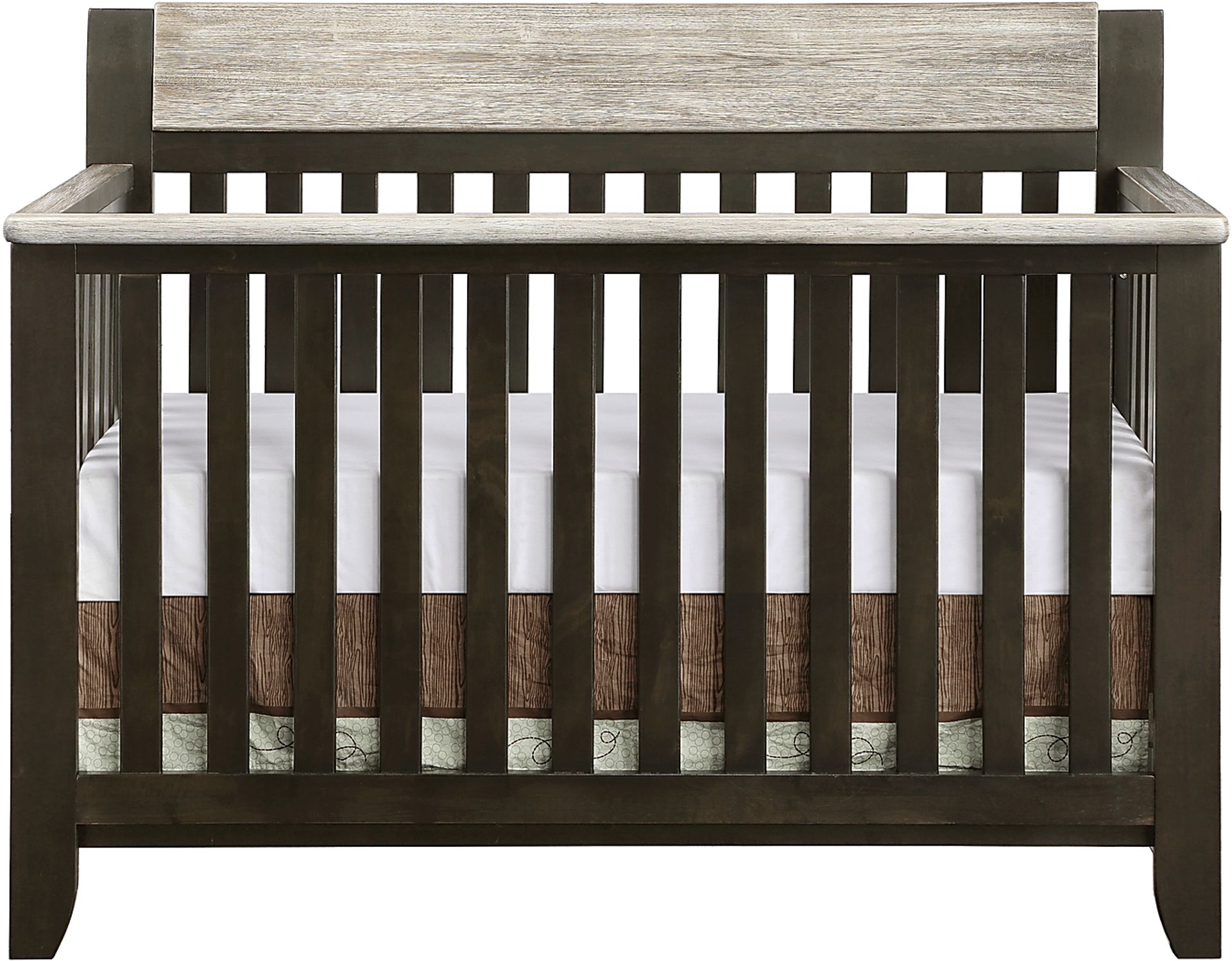 Lachlan Brown Convertible Crib - Image 2