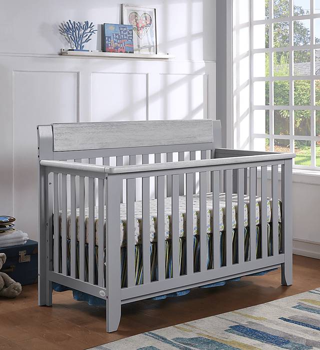 Lachlan Gray Convertible Crib - Thumbnail - Image 7