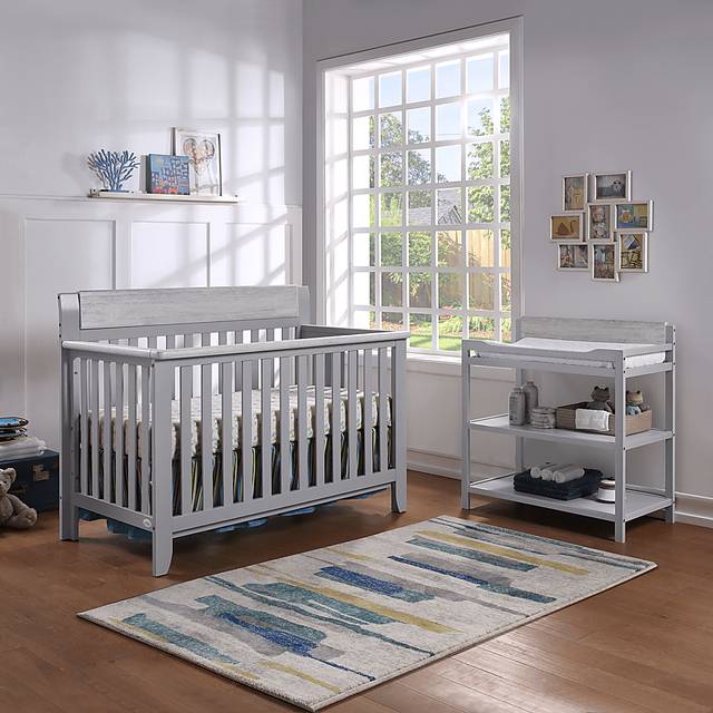 Lachlan Gray Convertible Crib - Thumbnail - Image 8