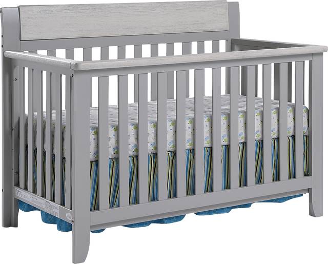 Lachlan Gray Convertible Crib - Thumbnail - Image 1