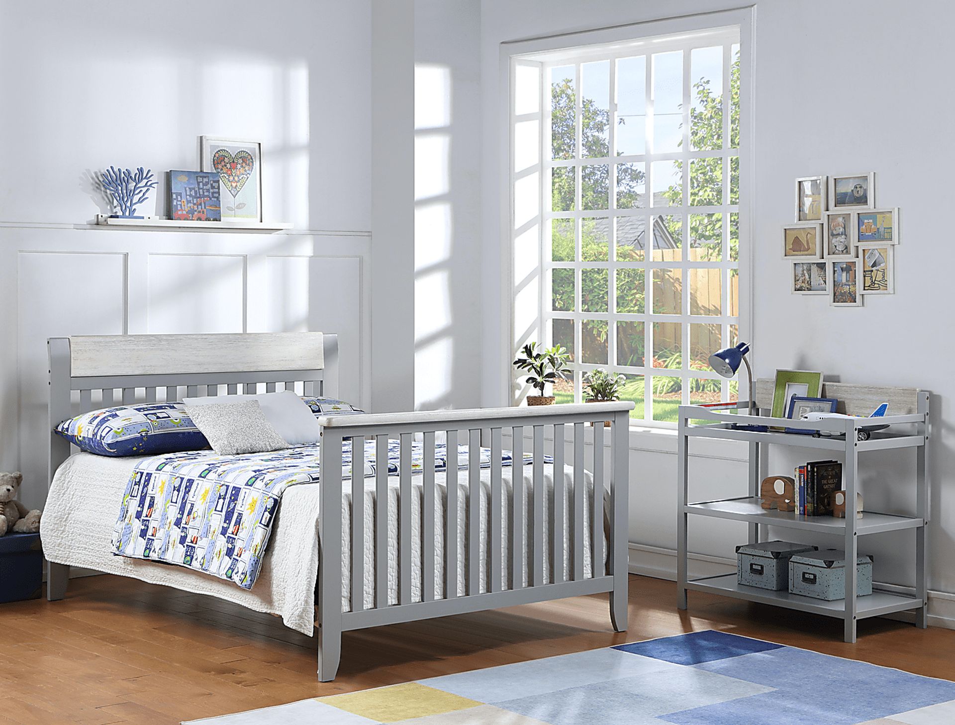 Lachlan Gray Crib Conversion Kit - Image 4