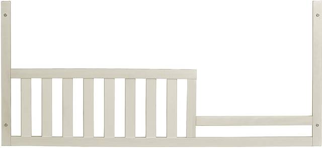 Lachlan Light Gray Convertible Crib and Guard Rail - Thumbnail - Image 2