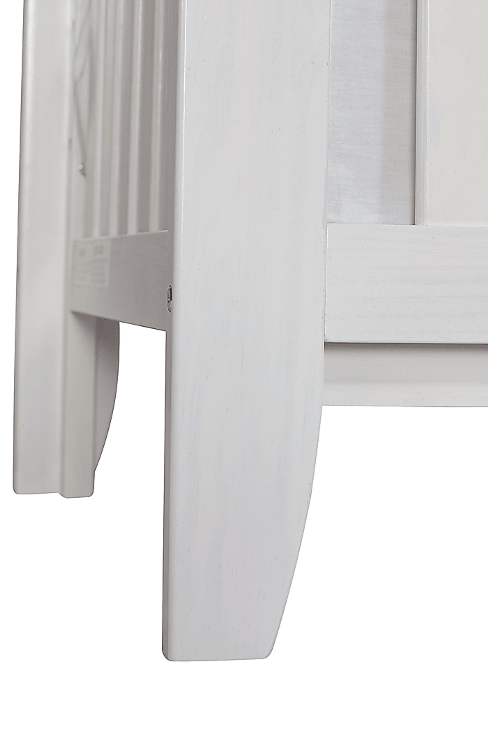Lachlan White Convertible Crib with Toddler Rail - Image 9