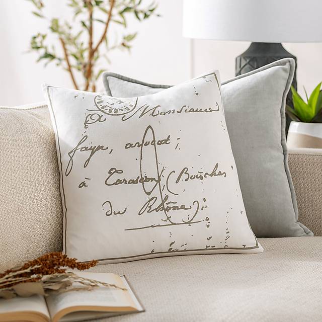 Lacine White Accent Pillow - Thumbnail - Image 2