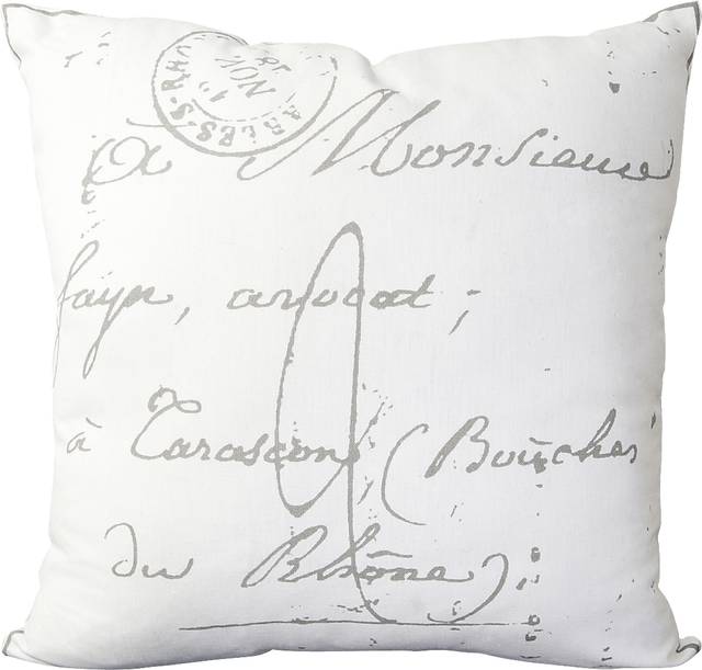 Lacine White Accent Pillow - Thumbnail - Image 1