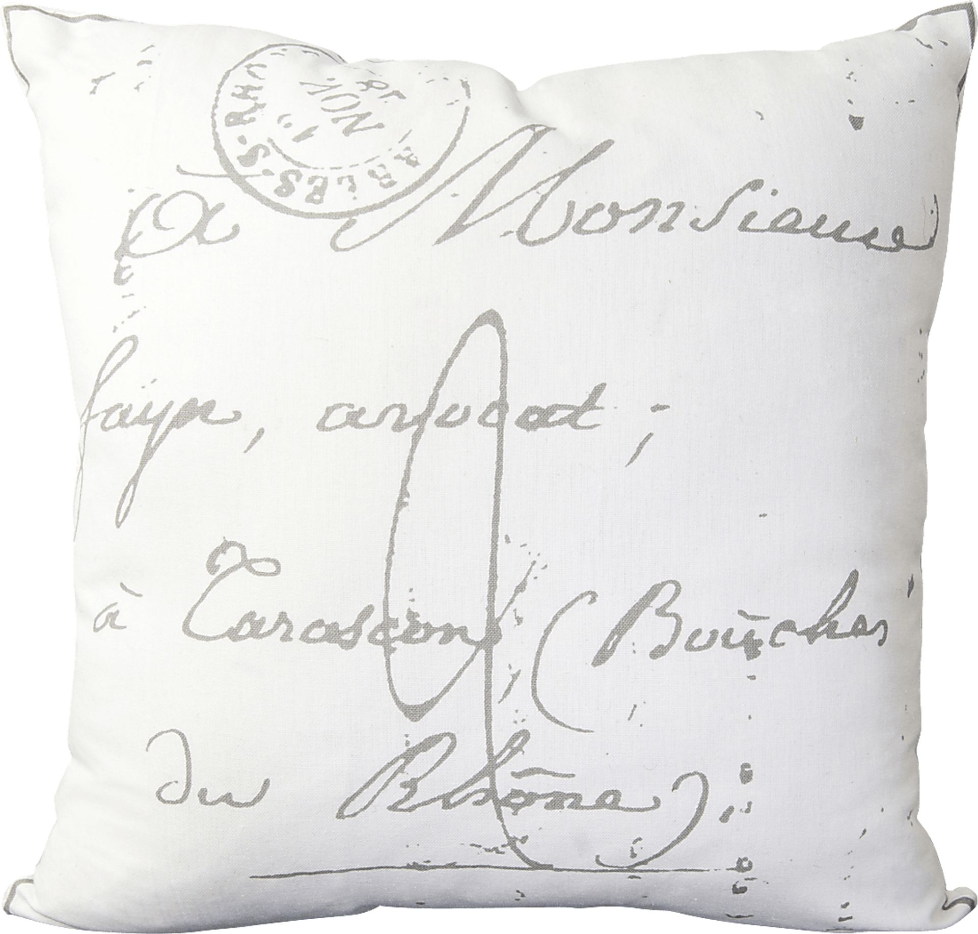 Lacine White Accent Pillow - Image 1