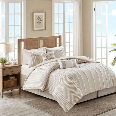 Lackender Taupe Accent Pillow