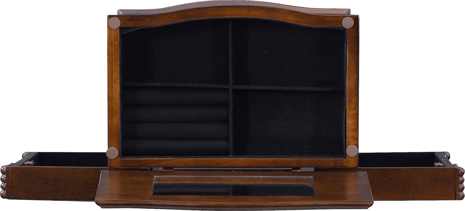 Lackyland Brown Jewelry Armoire - Image 11