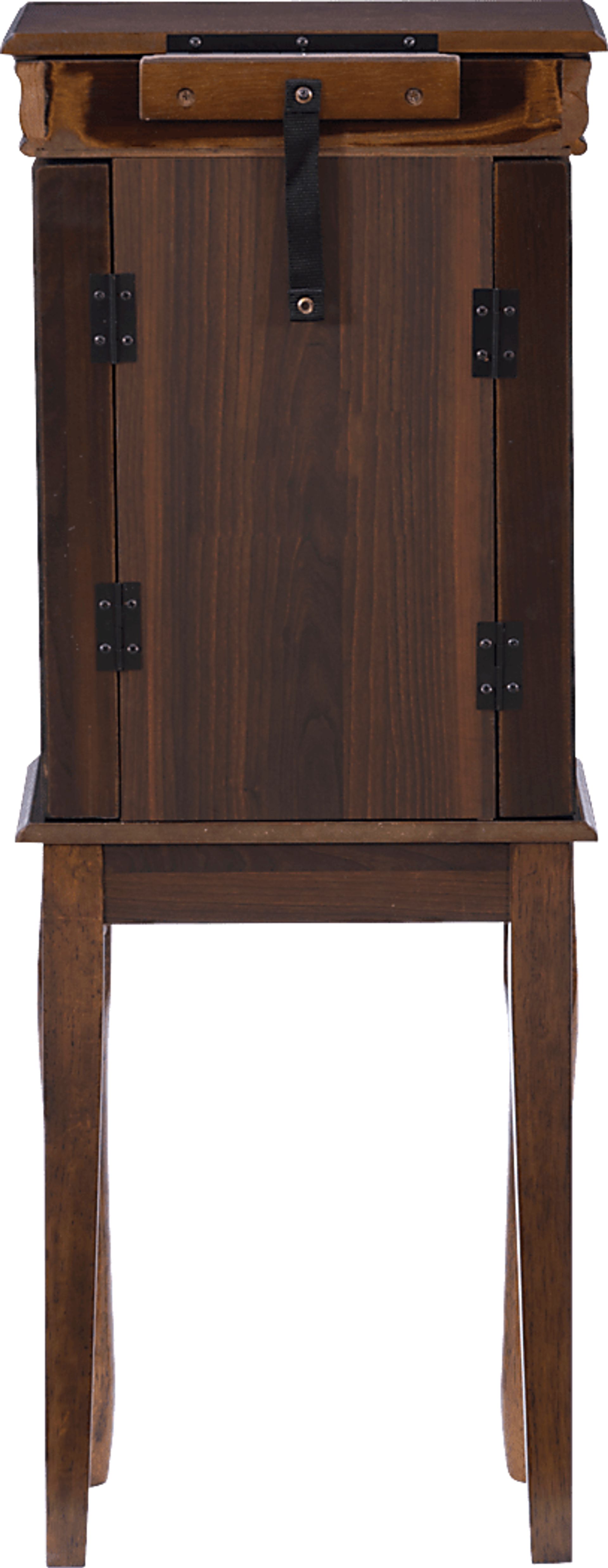 Lackyland Brown Jewelry Armoire - Image 7