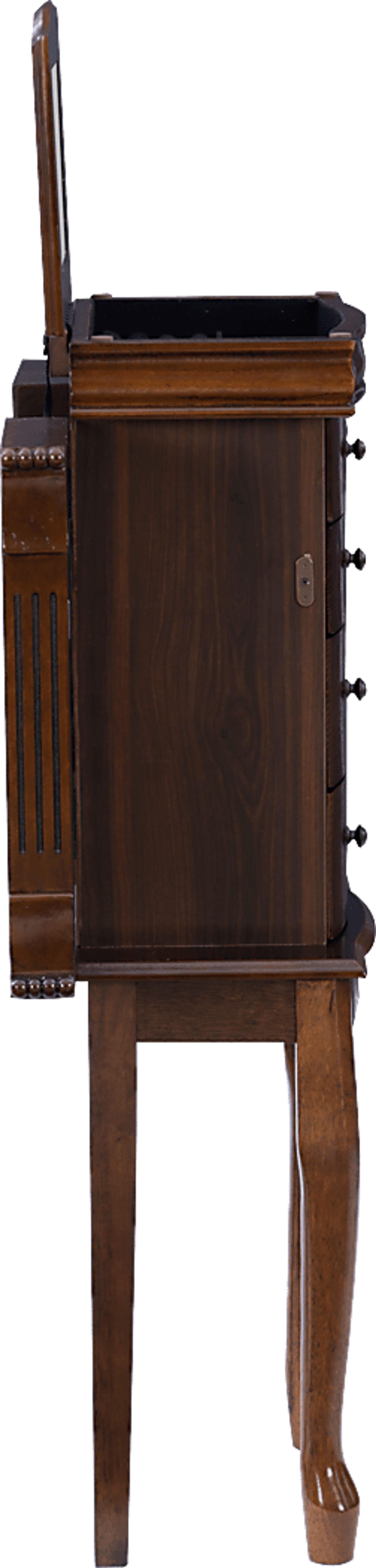 Lackyland Brown Jewelry Armoire - Image 10