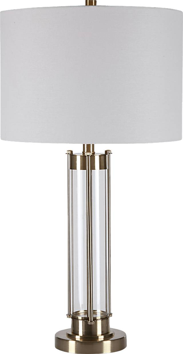 Lacon Post Brass Lamp - Thumbnail - Image 1