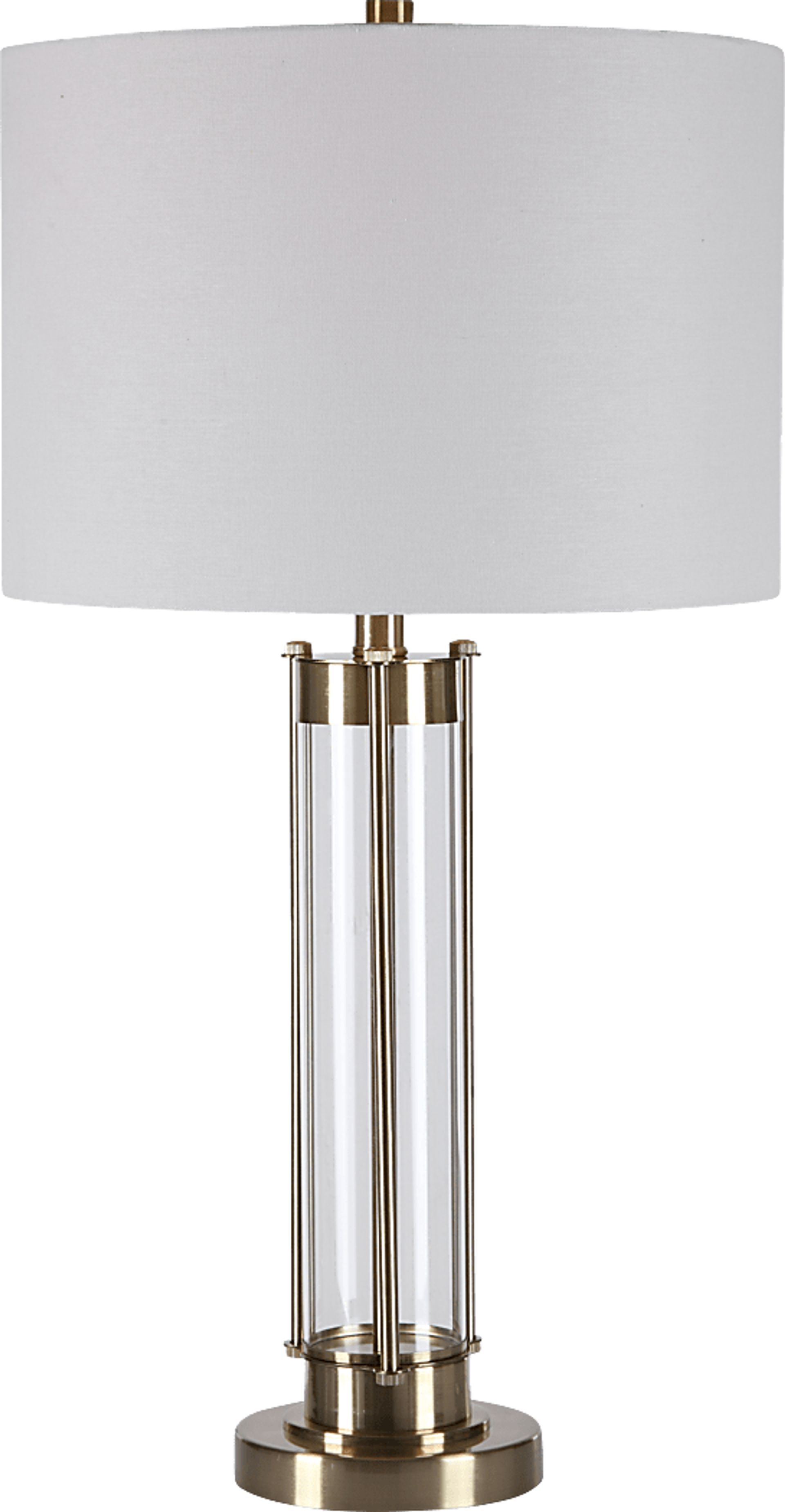 Lacon Post Brass Lamp - Image 1